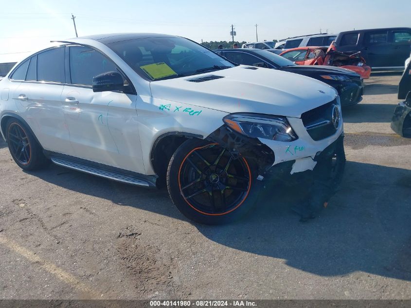 2019 MERCEDES-BENZ AMG GLE 43 COUPE 4MATIC VIN: 4JGED6EB1KA153891