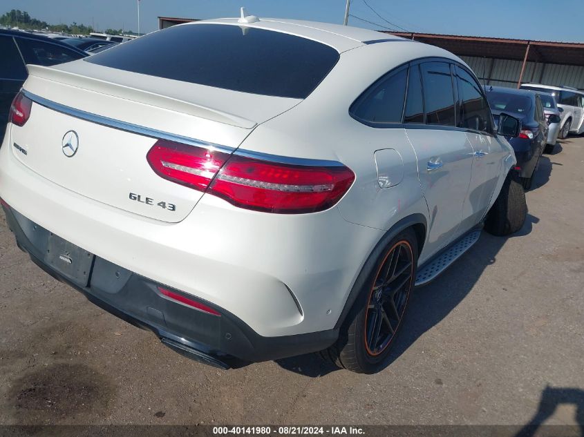 2019 MERCEDES-BENZ AMG GLE 43 COUPE 4MATIC VIN: 4JGED6EB1KA153891