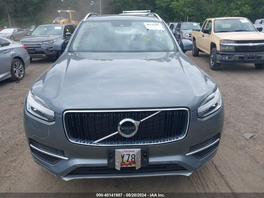 2019 Volvo Xc90 T6 Momentum VIN: YV4A22PK8K1497360 Lot: 40141987