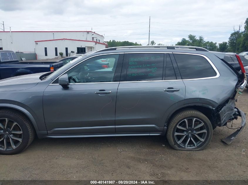 2019 Volvo Xc90 T6 Momentum VIN: YV4A22PK8K1497360 Lot: 40141987