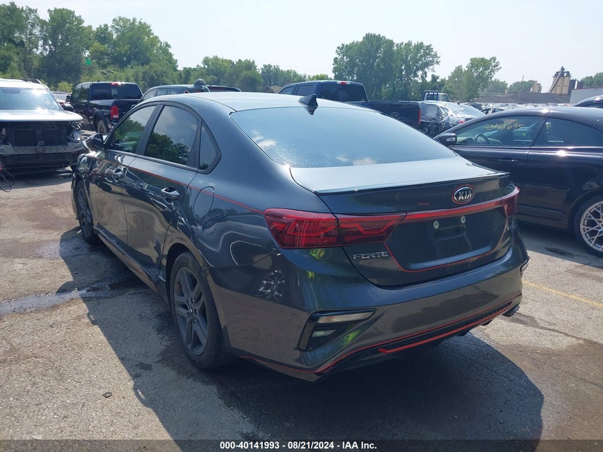 VIN 3KPF34AD8ME357241 2021 KIA FORTE GT-LINE