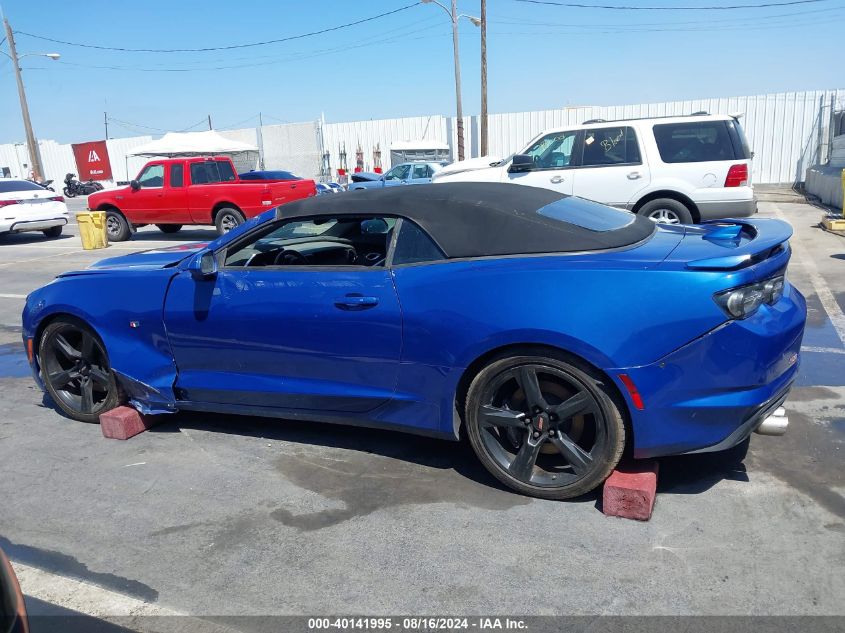 2020 Chevrolet Camaro Rwd 2Ss VIN: 1G1FH3D79L0111736 Lot: 40141995