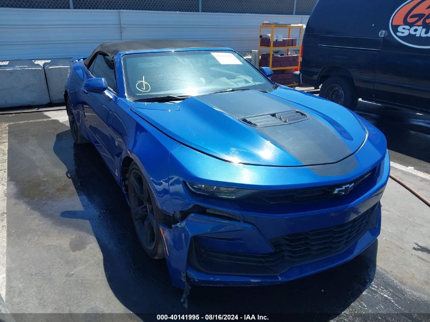 2020 Chevrolet Camaro Rwd 2Ss VIN: 1G1FH3D79L0111736 Lot: 40141995