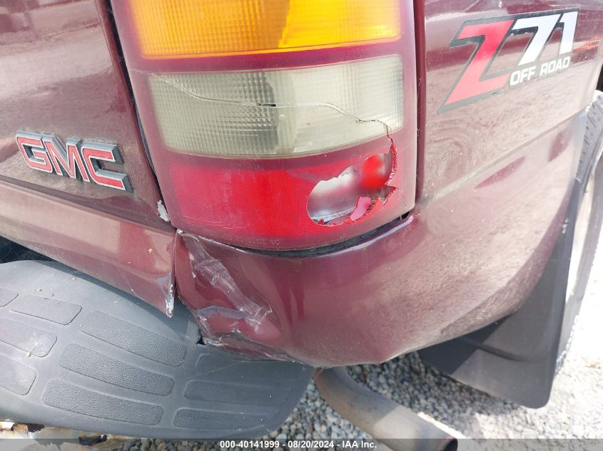 2002 GMC New Sierra K1500 VIN: 1GTEK19T22Z178879 Lot: 40141999