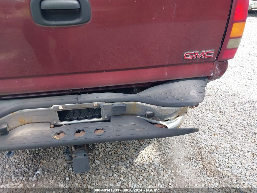 2002 GMC New Sierra K1500 VIN: 1GTEK19T22Z178879 Lot: 40141999