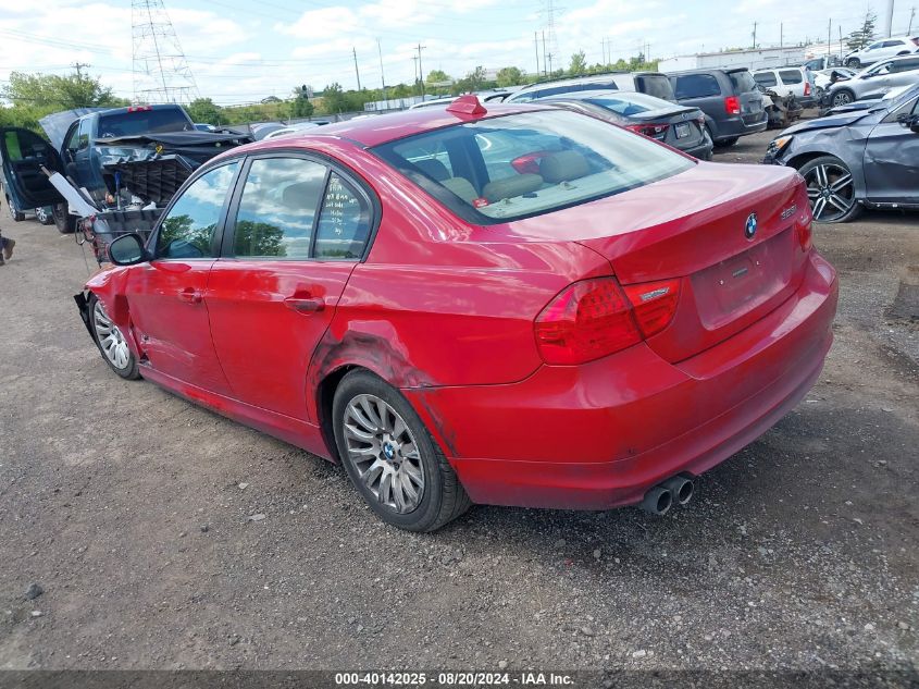 2009 BMW 328I I VIN: WBAPH77549NL83245 Lot: 40142025