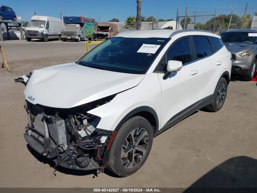 VIN KNDPVCAG4P7019665 2023 KIA SPORTAGE HYBRID EX