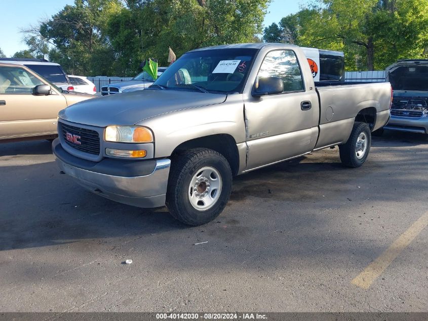 2000 GMC New Sierra C2500 VIN: 1GTGC24U7YE116342 Lot: 40142030