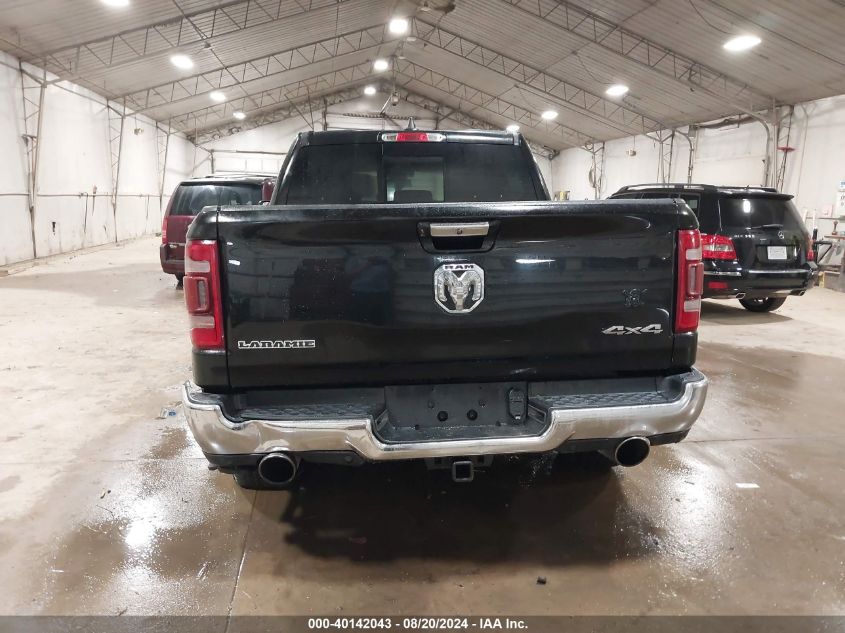 2019 Ram 1500 Laramie 4X4 5'7 Box VIN: 1C6SRFJTXKN917860 Lot: 40142043