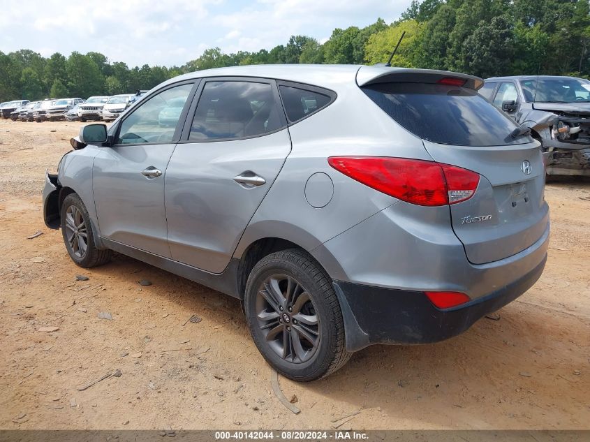 2015 Hyundai Tucson Gls VIN: KM8JTCAF2FU069737 Lot: 40142044