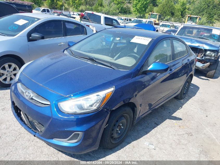 2015 Hyundai Accent Gls VIN: KMHCT4AE8FU916993 Lot: 40142054