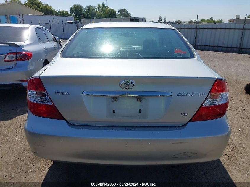 2003 Toyota Camry Xle V6 VIN: 4T1BF30K43U050323 Lot: 40142063