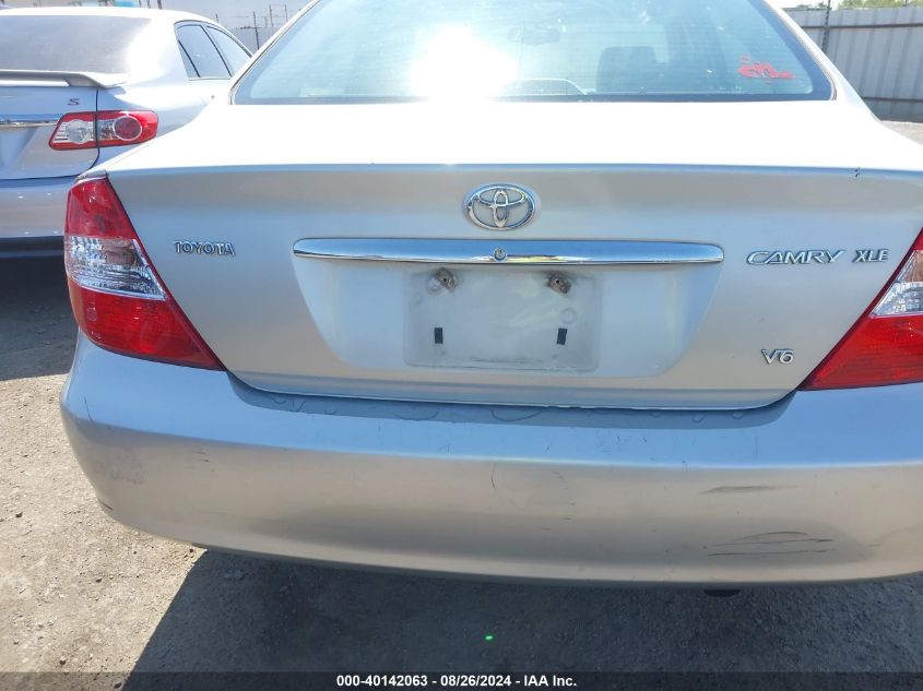 2003 Toyota Camry Xle V6 VIN: 4T1BF30K43U050323 Lot: 40142063