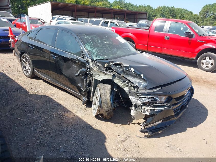 2018 Honda Accord Exl VIN: 1HGCV2F68JA041706 Lot: 40142089