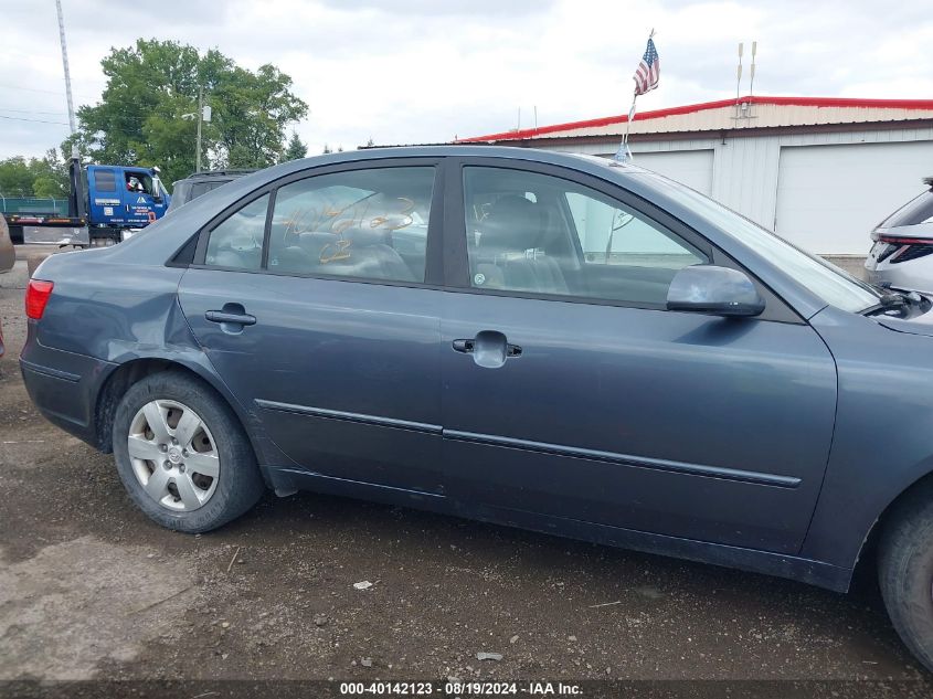 2010 Hyundai Sonata Gls VIN: 5NPET4AC2AH627834 Lot: 40142123