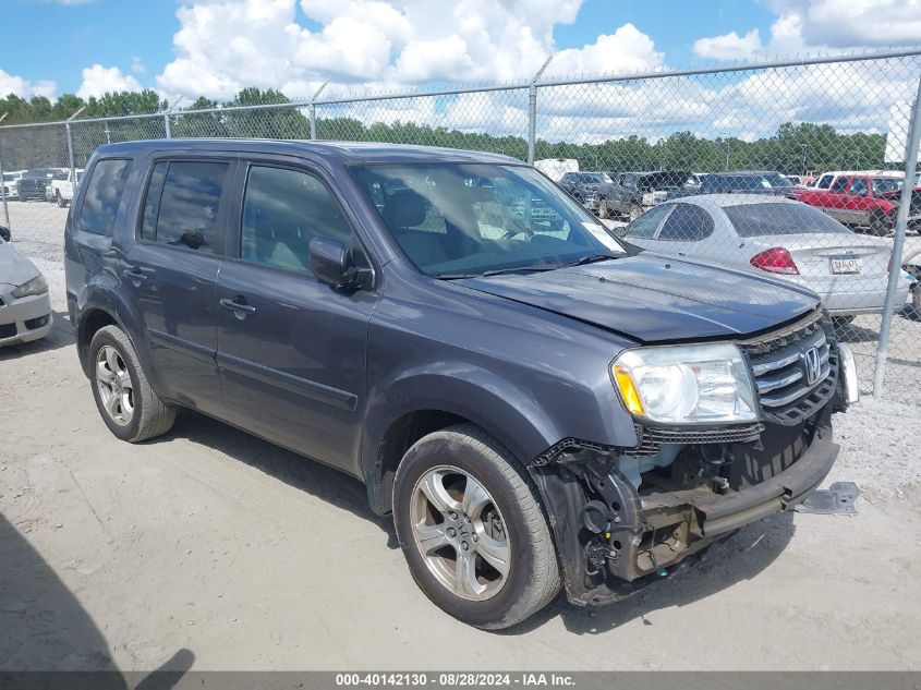 2015 Honda Pilot Ex-L VIN: 5FNYF3H69FB020270 Lot: 40142130