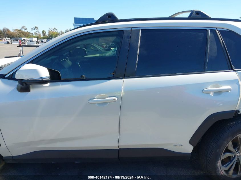 2022 Toyota Rav4 Hybrid Xle Premium VIN: JTMB6RFVXND064819 Lot: 40142174