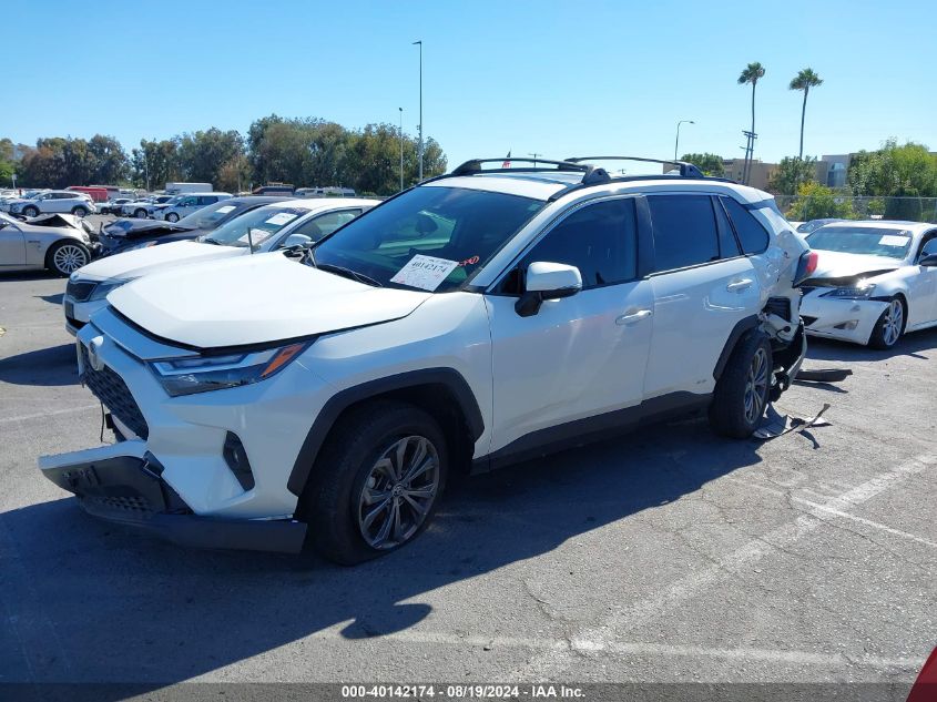 2022 Toyota Rav4 Hybrid Xle Premium VIN: JTMB6RFVXND064819 Lot: 40142174