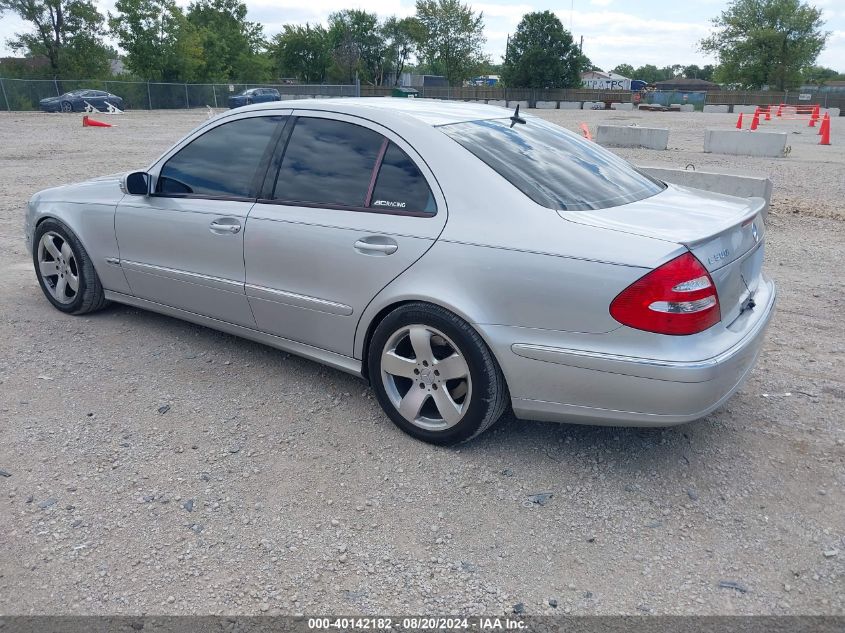 2003 Mercedes-Benz E 500 VIN: WDBUF70J73A251144 Lot: 40142182