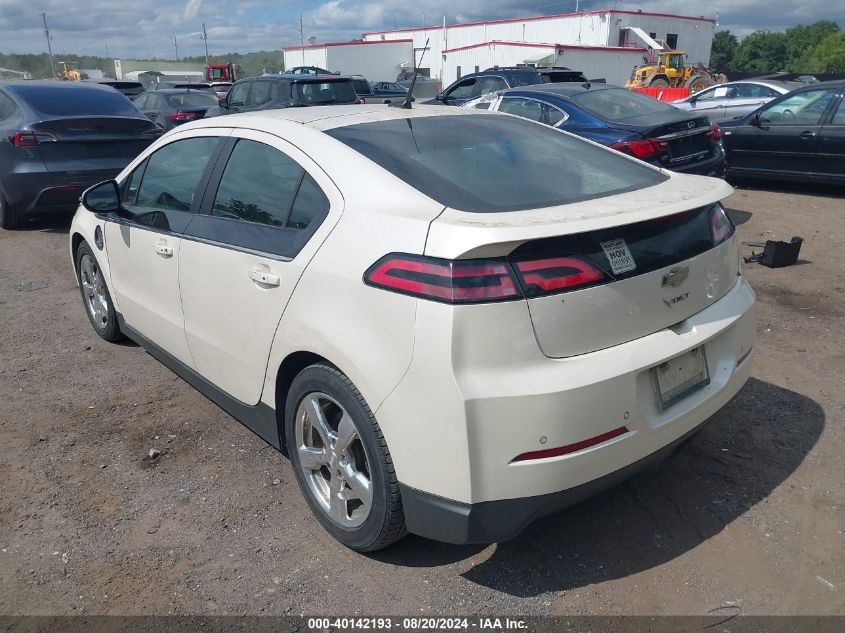 2013 Chevrolet Volt VIN: 1G1RD6E47DU140533 Lot: 40142193