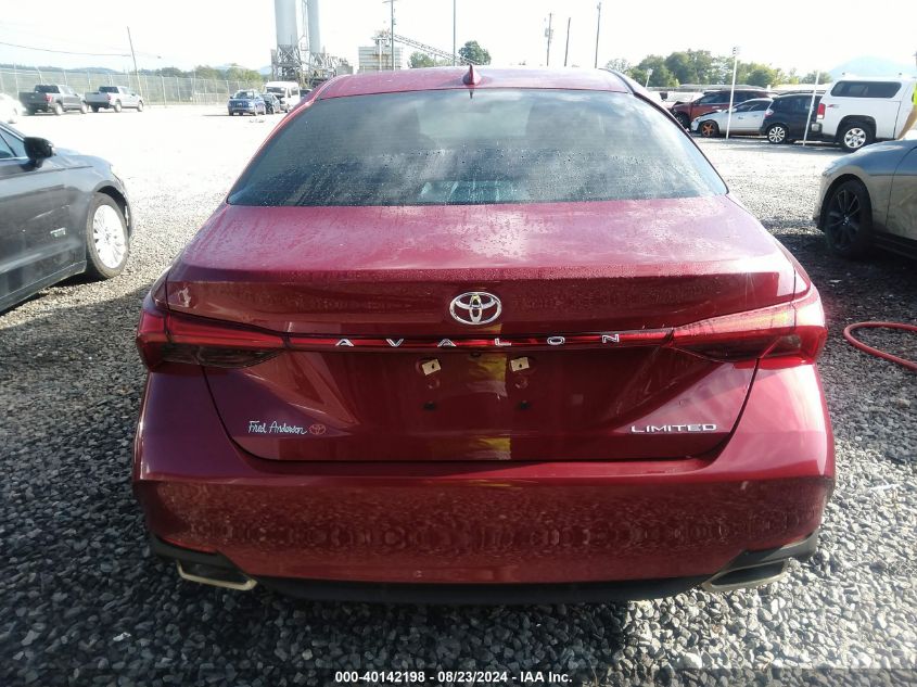 2019 Toyota Avalon Limited VIN: 4T1BZ1FB0KU024724 Lot: 40142198