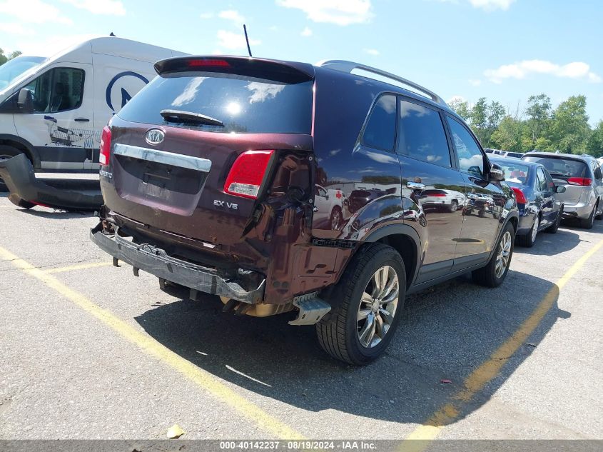 2011 Kia Sorento Ex V6 VIN: 5XYKU4A21BG047345 Lot: 40142237