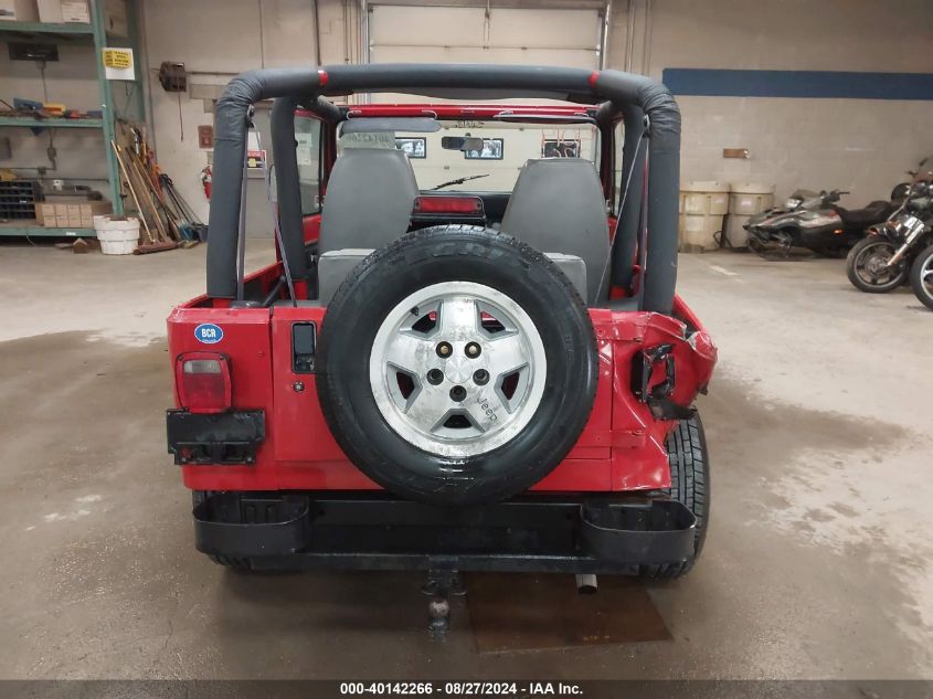 1994 Jeep Wrangler / Yj S VIN: 1J4FY19P7RP456567 Lot: 40142266