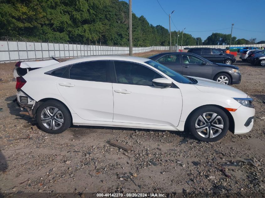 2017 Honda Civic Lx VIN: 19XFC2F51HE002844 Lot: 40142270