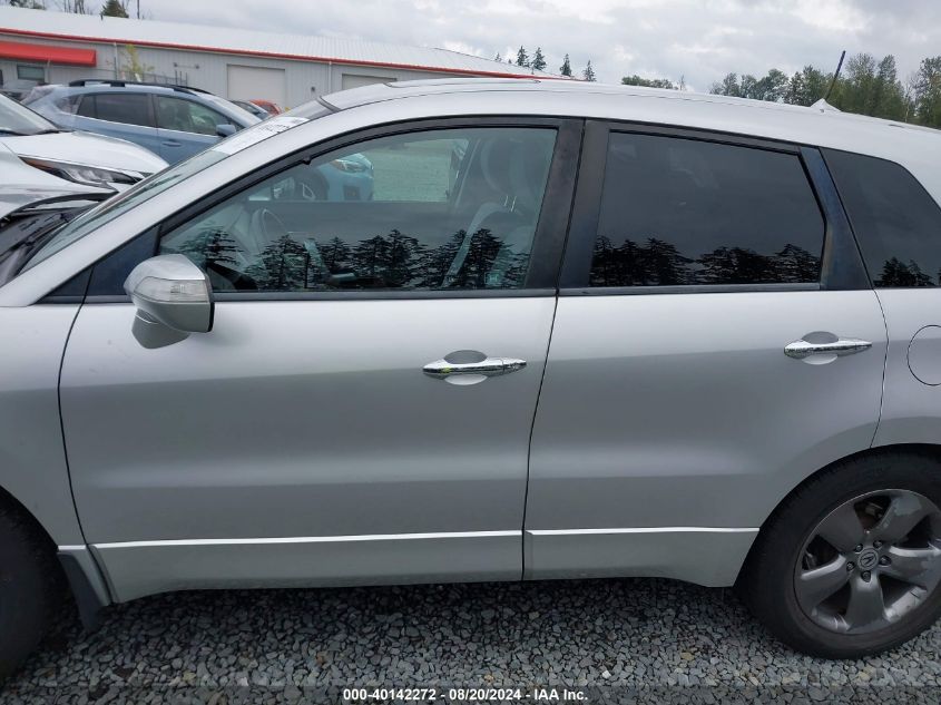 2007 Acura Rdx VIN: 5J8TB18297A002595 Lot: 40142272