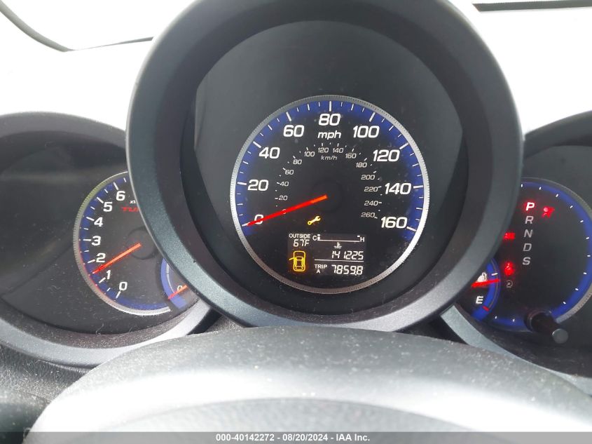 2007 Acura Rdx VIN: 5J8TB18297A002595 Lot: 40142272