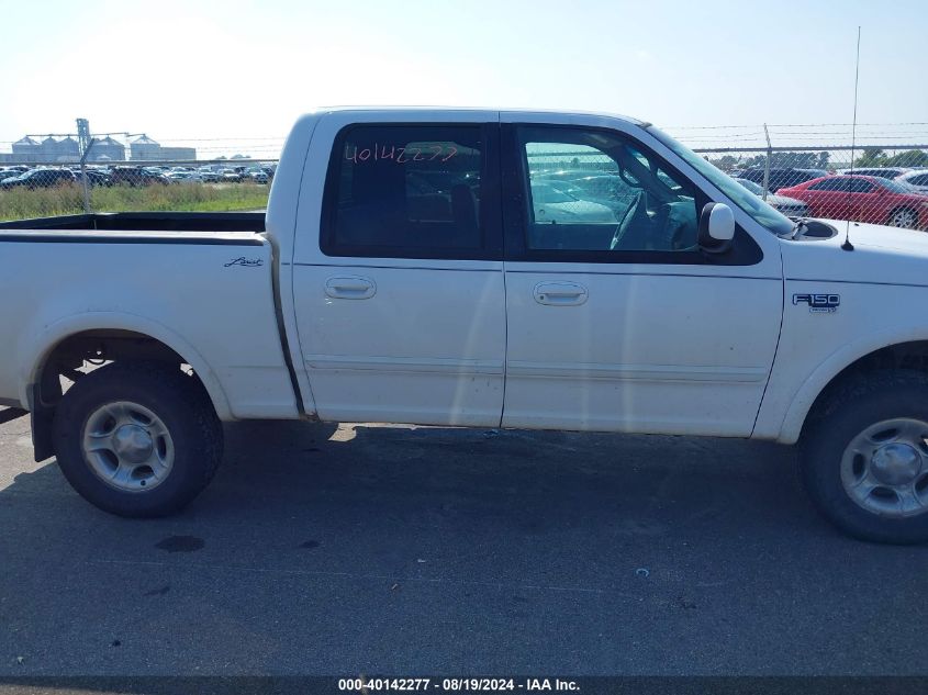 2001 Ford F-150 King Ranch Edition/Lariat/Xlt VIN: 1FTRW08L81KE00723 Lot: 40142277