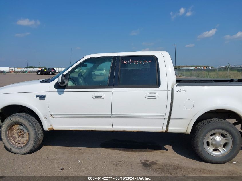 2001 Ford F-150 King Ranch Edition/Lariat/Xlt VIN: 1FTRW08L81KE00723 Lot: 40142277