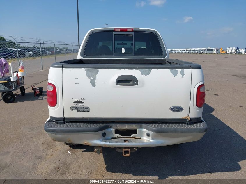 2001 Ford F-150 King Ranch Edition/Lariat/Xlt VIN: 1FTRW08L81KE00723 Lot: 40142277