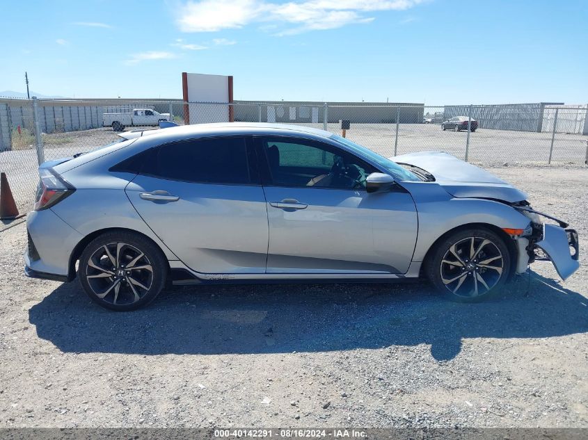 2017 Honda Civic Sport VIN: SHHFK7H48HU424168 Lot: 40142291