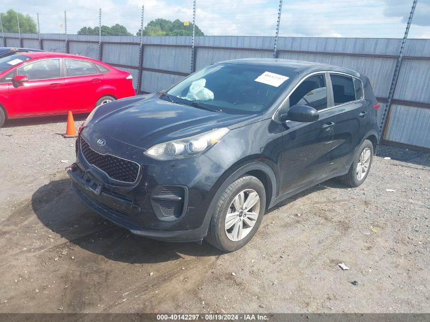 2017 Kia Sportage Lx VIN: KNDPM3AC8H7041881 Lot: 40142297