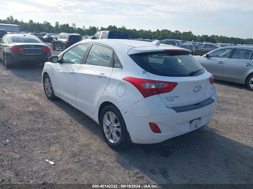 2013 Hyundai Elantra Gt VIN: KMHD35LE1DU126391 Lot: 40142322