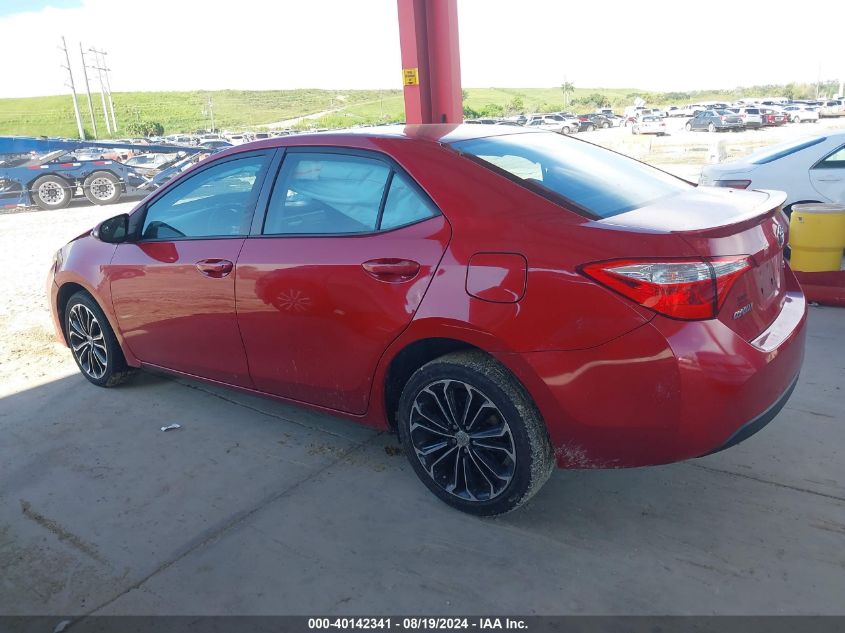 2014 Toyota Corolla S Plus VIN: 2T1BURHE9EC221028 Lot: 40142341