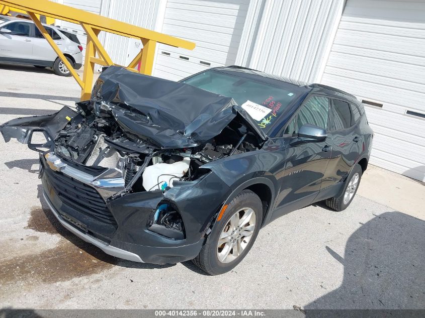 2019 Chevrolet Blazer 2Lt VIN: 3GNKBCRS4KS646881 Lot: 40142356