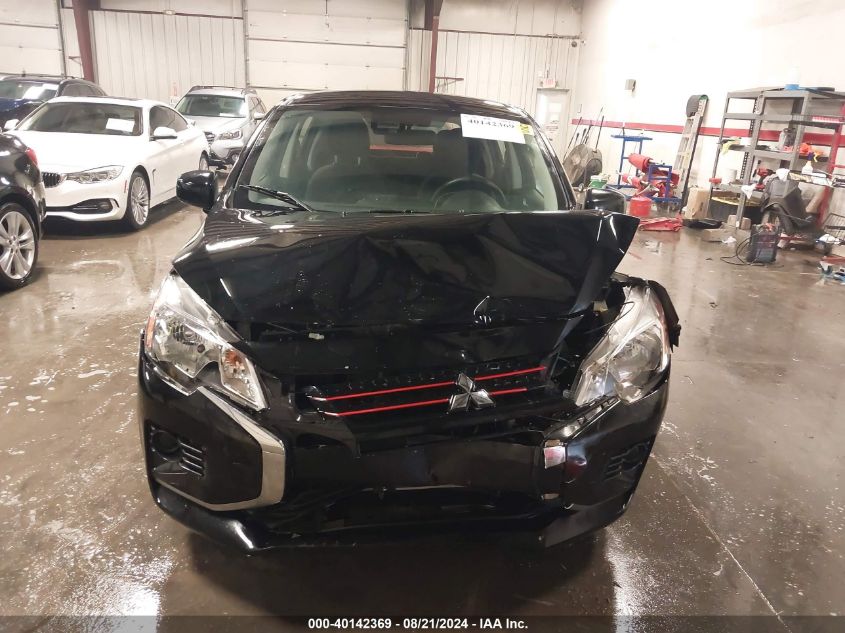 2023 Mitsubishi Mirage Black Edition/Ralliart/Se VIN: ML32AWHJ2PH001056 Lot: 40142369