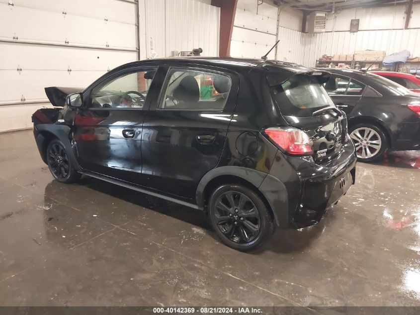 2023 Mitsubishi Mirage Se/Black Edition/Ralliart VIN: ML32AWHJ2PH001056 Lot: 40142369