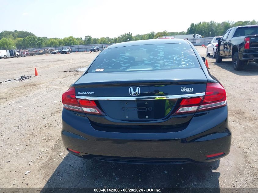 2015 Honda Civic Ex VIN: 19XFB2F87FE086453 Lot: 40142368