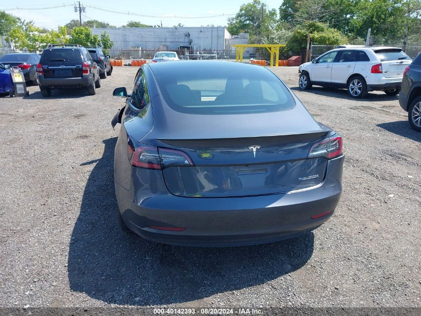 2022 Tesla Model 3 Performance Dual Motor All-Wheel Drive VIN: 5YJ3E1EC1NF129431 Lot: 40142393