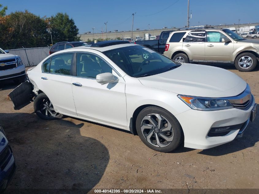 2016 Honda Accord Ex-L VIN: 1HGCR2F89GA036643 Lot: 40142395