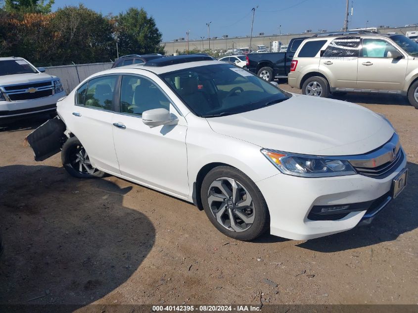 2016 Honda Accord Ex-L VIN: 1HGCR2F89GA036643 Lot: 40142395