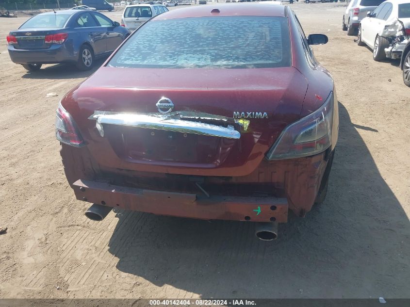 2012 Nissan Maxima 3.5 Sv VIN: 1N4AA5AP7CC821051 Lot: 40142404