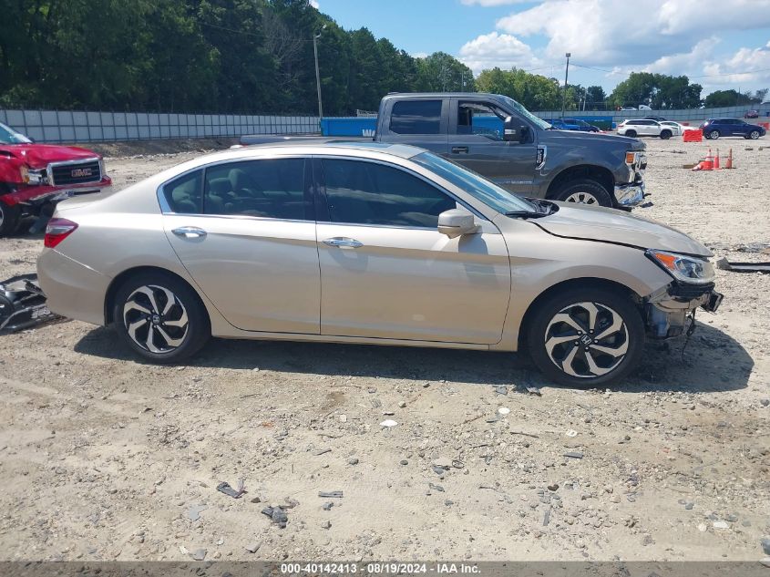 2016 Honda Accord Ex-L V-6 VIN: 1HGCR3F80GA020305 Lot: 40142413