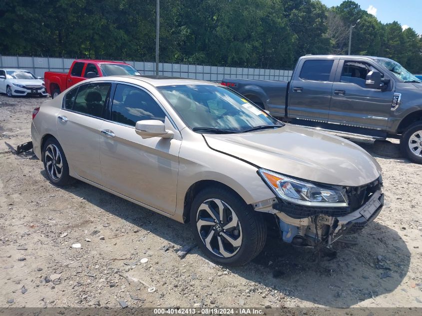 2016 Honda Accord Ex-L V-6 VIN: 1HGCR3F80GA020305 Lot: 40142413