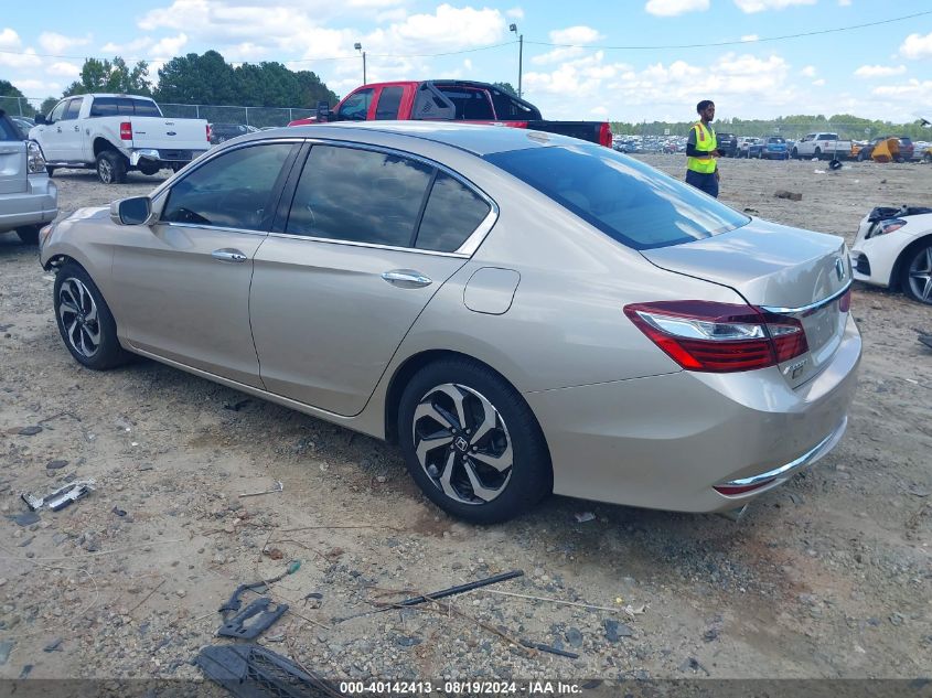 2016 Honda Accord Ex-L V-6 VIN: 1HGCR3F80GA020305 Lot: 40142413