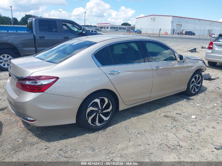 2016 Honda Accord Ex-L V-6 VIN: 1HGCR3F80GA020305 Lot: 40142413