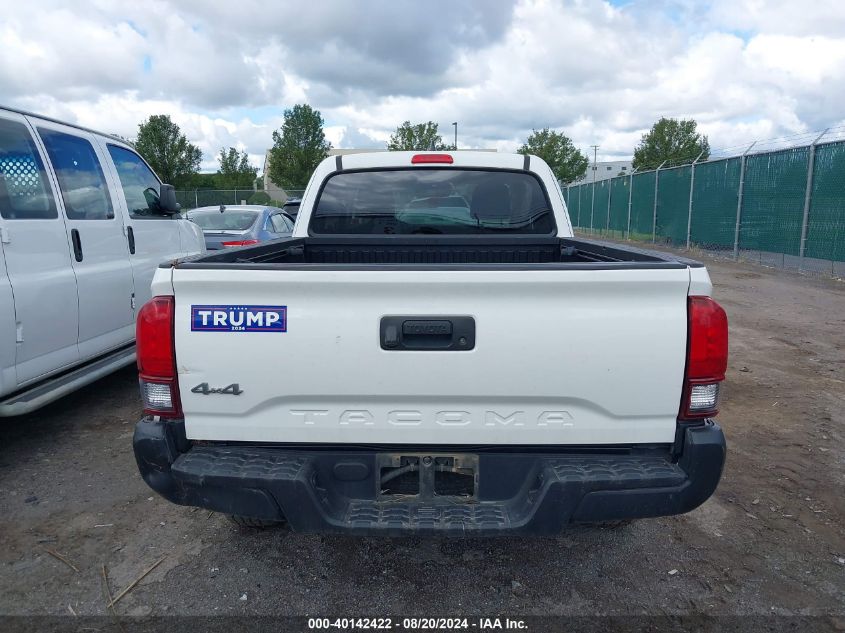 2019 Toyota Tacoma Sr VIN: 5TFSX5EN3KX068387 Lot: 40142422